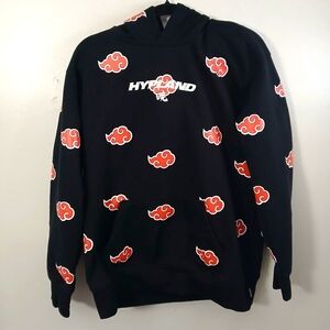 Black and Red Akatski Hoodie Hypland